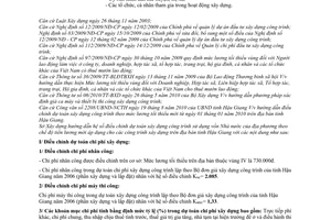 Công văn 655/SXD-KTXD hướng dẫn điều chỉnh dự toán xây dựng công trình