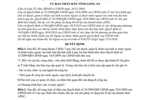 Quyết định 34/2010/QĐ-UBND sửa đổi Quyết định 13/2009/QĐ-UBND