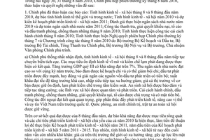 Nghị quyết 33/NQ-CP phiên họp Chính phủ thường kỳ tháng 8