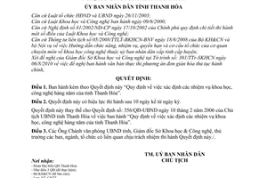 Quyết định 3170/2010/QĐ-UBND xác định các nhiệm vụ khoa học