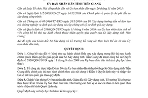 Quyết định 2621/QĐ-UBND công bố sửa đổi bộ thủ tục hành chính