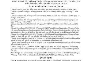 Quyết định 40/2010/QĐ-UBND cơ chế phối hợp thời gian thực hiện