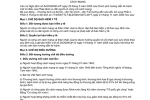 Thông tư liên tịch 25/2010/TTLT-BLĐTBXH-BTC-BYT sửa đổi Thông tư liên tịch