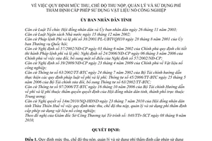 Quyết định 35/2010/QĐ-UBND chế độ thu nộp quản lý sử dụng phí thẩm định