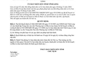 Quyết định 25/2010/QĐ-UBND thu hồi Quyết định 3466/2003/QĐ-UB