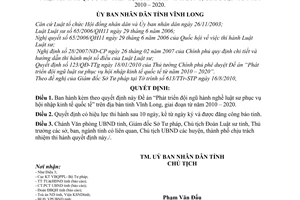 Quyết định 26/2010/QĐ-UBND Đề án Phát triển đội ngũ hành nghề luật sư