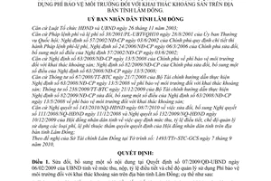 Quyết định 30/2010/QĐ-UBND sửa đổi Quyết định 07/2009/QĐ-UBND