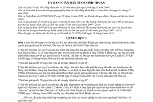 Quyết định 1631/2010/QĐ-UBND sửa đổi thủ tục hành chính thuộc thẩm quyền