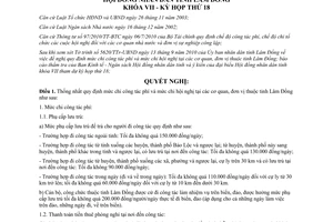 Nghị quyết 150/2010/NQ-HĐND quy định mức chi công tác phí mức chi hội nghị