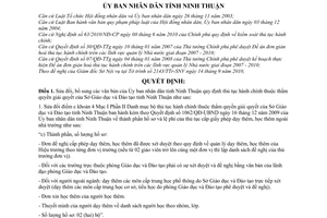 Quyết định 1629/2010/QĐ-UBND sửa đổi thủ tục hành chính thuộc thẩm quyền