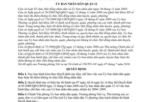 Quyết định 12/2010/QĐ-UBND Quy chế làm việc Ủy ban nhân dân