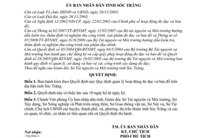 Quyết định 19/2010/QĐ-UBND quản lý hoạt động đo đạc bản đồ