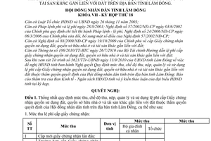 Nghị quyết 151/2010/NQ-HĐND  mức thu, tỷ lệ điều tiết chế độ quản lý