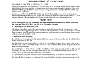 Nghị quyết 142/2010/NQ-HĐND nguyên tắc tiêu chí định mức phân bổ vốn đầu tư Hưng Yên