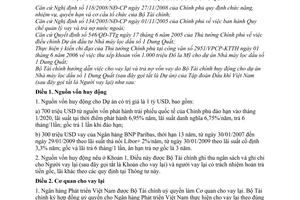 Thông tư 141/2010/TT-BTC hướng dẫn cho vay lại trả nợ vốn vay