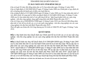 Quyết định 42/2010/QĐ-UBND chính sách hỗ trợ di dời cơ sở sản xuất