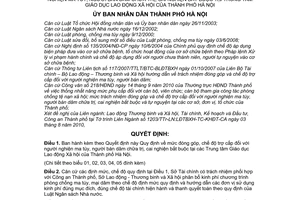 Quyết định 46/2010/QĐ-UBND mức đóng góp, chế độ trợ cấ người nghiện