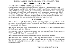 Quyết định 2868/2010/QĐ-UBND điều chỉnh tỷ lệ (%) trích để lại cho đơn vị thu