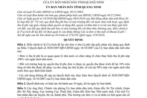 Quyết định 2866/2010/QĐ-UBND điều chỉnh tỷ lệ (%) trích để lại cho đơn vị thu
