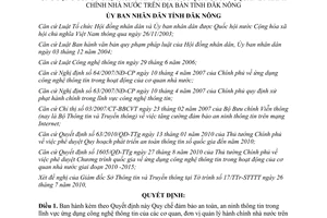 Quyết định 28/2010/QĐ-UBND đảm bảo an toàn an ninh thông tin lĩnh vực cntt