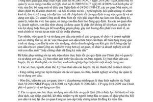 Chỉ thị 20/2010/CT-UBND quản lý sử dụng con dấu tỉnh Yên Bái