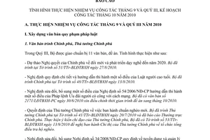 Báo cáo 90/BC-LĐTBXH tình hình thực hiện nhiệm vụ công tác tháng 9