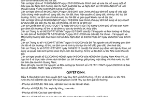 Quyết định 23/2010/QĐ-UBND bồi thường hỗ trợ tái định cư