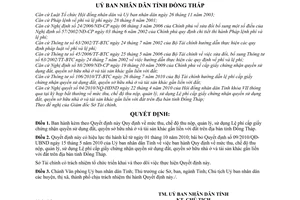 Quyết định 31/2010/QĐ-UBND mức thu chế độ thu nộp quản lý sử dụng Lệ phí