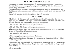 Quyết định 37/2010/QĐ-UBND đơn giản hóa thủ tục hành chính thuộc thẩm quyền