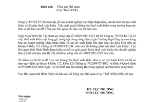Công văn 678/HQBD-NV không thu thuế xuất khẩu gỗ nguồn gốc nhập khẩu
