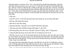 Công văn 5968/BGDĐT-GDMN phối hợp cơ sở y tế tổ chức chiến dịch tiêm bổ sung