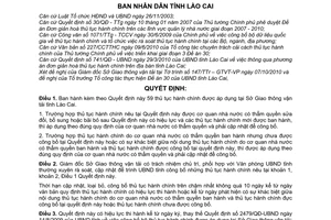 Quyết định 2838/QĐ-UBND công bố bộ thủ tục hành chính