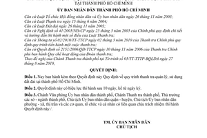 Quyết định 76/2010/QĐ-UBND quy trình thanh tra quản lý, sử dụng đất đai