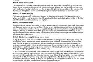 Thông tư 38/2010/TT-BCA  thông báo người có hành vi vi phạm pháp luật