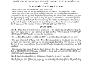 Quyết định 3055/2010/QĐ-UBND điều chỉnh tỷ lệ (%) trích để lại cho đơn vị thu