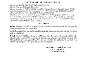 Quyết định 3085/2010/QĐ-UBND xử lý gia súc, gia cầm nhập lậu bị bắt giữ