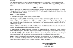 Quyết định 2657/QĐ-UBND 2010 mô hình một cửa liên thông theo hướng hiện đại Khánh Hòa