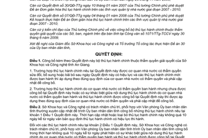 Quyết định 1936/QĐ-UBND công bố bộ thủ tục hành chính