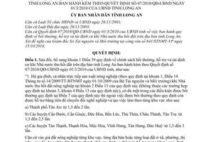 Quyết định 41/2010/QĐ-UBND sửa đổi chính sách bồi thường, hỗ trợ và tái định cư