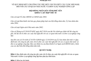 Nghị quyết 160/2010/NQ-HĐND mức chi công tác phí mức chi tổ chức hội nghị