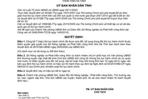 Quyết định 3055/QĐ-UBND công bố 7 thủ tục hành chính đã được sửa đổi