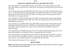 Quyết định 931/QĐ-TCDT 2010 quản lý tài chính tài sản đầu tư xây dựng cơ bản