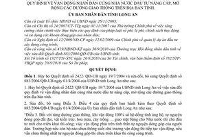 Quyết định 42/2010/QĐ-UBND hủy bỏ Quyết định 2422/QĐ-UB