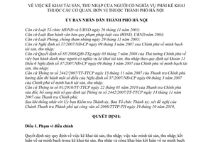 Quyết định 52/2010/QĐ-UBND kê khai tài sản, thu nhập