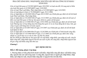 Thông tư 165/2010/TT-BTC  thủ tục hải quan xuất, nhập khẩu, tạm nhập