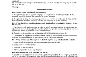 Thông tư 24/2010/TT-BTNMT đo đạc thành lập bản đồ địa hình đáy biển