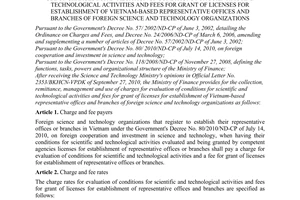 Circular No. 166/2010/TT-BTC guiding the rates and the collection, remittance