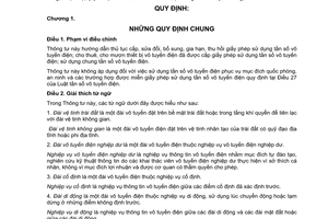 Thông tư 24/2010/TT-BTTTT hướng dẫn thủ tục cấp giấy phép sử dụng tần số