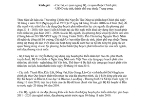 Công văn 7169/VPCP-KGVX triển khai xây dựng Quy hoạch phát triển nhân lực