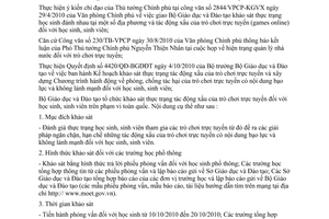 Công văn 6437/BGDĐT-CSVCTBTH khảo sát thực trạng học sinh chơi trò chơi